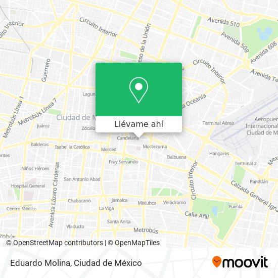 Mapa de Eduardo Molina