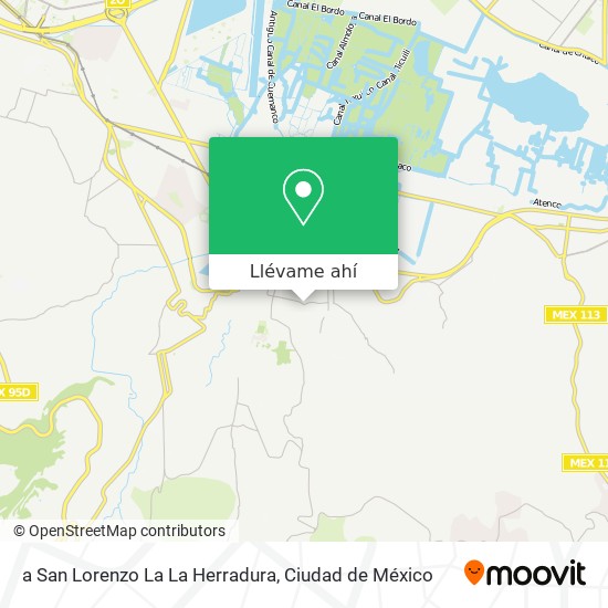 Mapa de a San Lorenzo La La Herradura