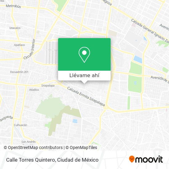 Mapa de Calle Torres Quintero