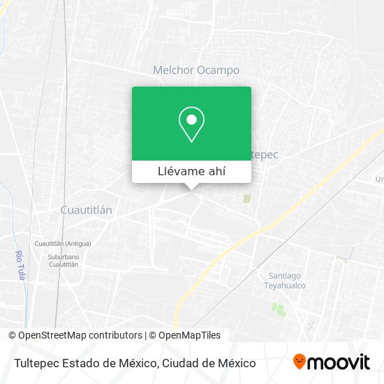 Mapa de Tultepec Estado de México