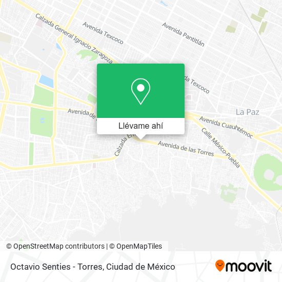 Mapa de Octavio Senties - Torres