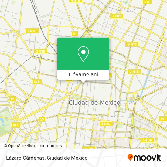 Mapa de Lázaro Cárdenas