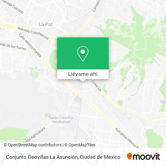 Mapa de Conjunto Geovillas La Asunción