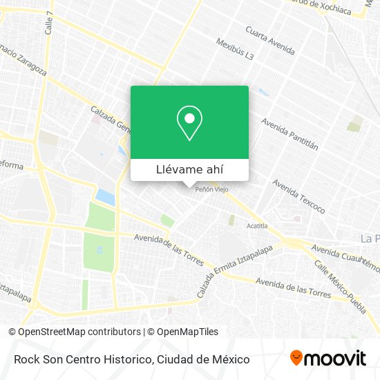 Mapa de Rock Son Centro Historico