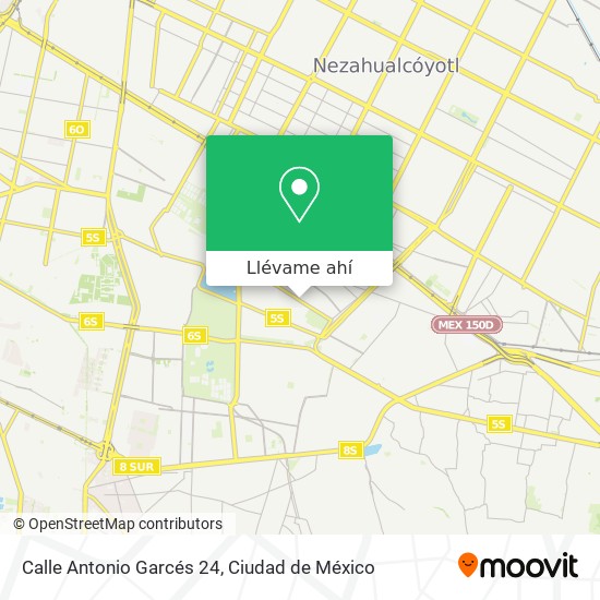 Mapa de Calle Antonio Garcés 24