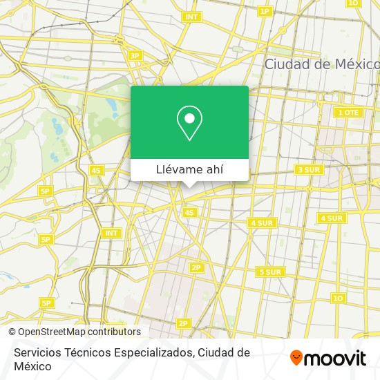 Mapa de Servicios Técnicos Especializados