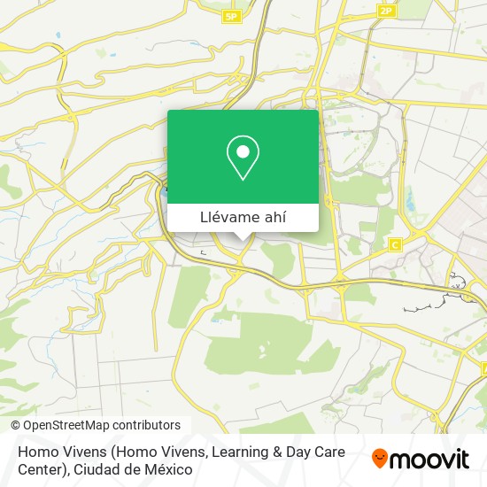 Mapa de Homo Vivens (Homo Vivens, Learning & Day Care Center)