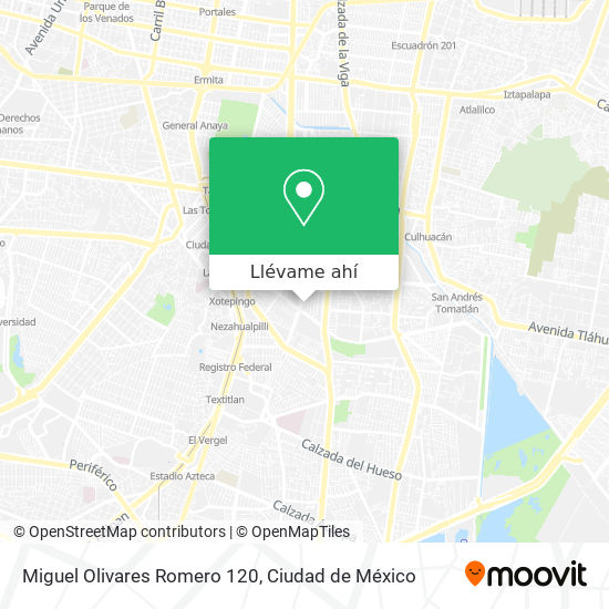 Mapa de Miguel Olivares Romero 120