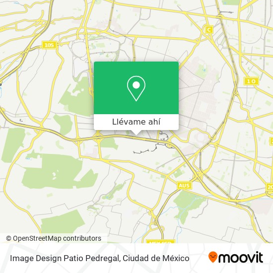 Mapa de Image Design Patio Pedregal