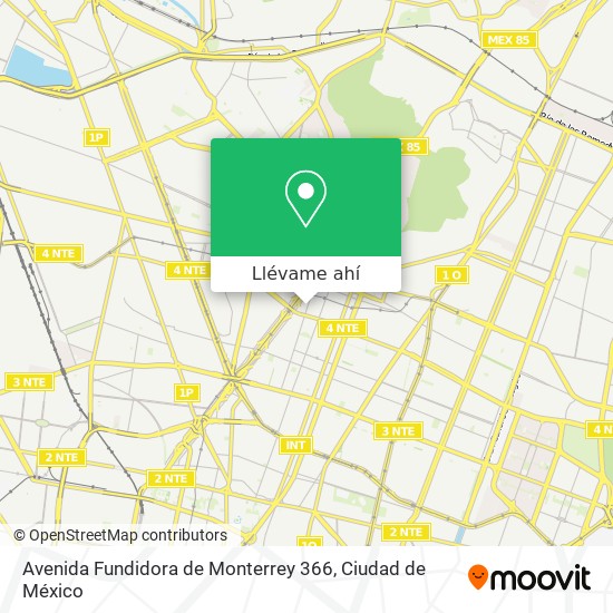 Mapa de Avenida Fundidora de Monterrey 366