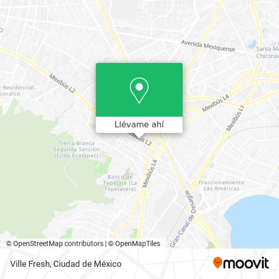 Cómo llegar a Ville Fresh en Coacalco De Berriozábal en Autobús o Tren?