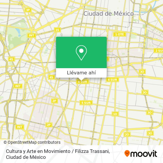 Mapa de Cultura y Arte en Movimiento / Filizza Trassani