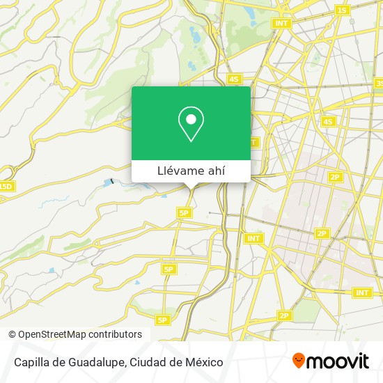 Mapa de Capilla de Guadalupe