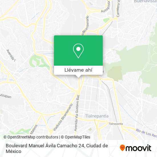 Mapa de Boulevard Manuel Ávila Camacho 24