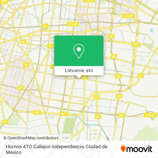 Mapa de Hornos 4TO Callejon Independencia