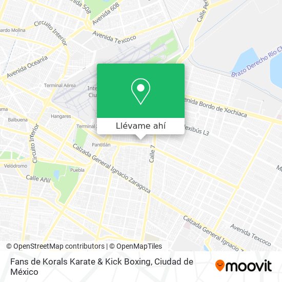 Mapa de Fans de Korals Karate & Kick Boxing
