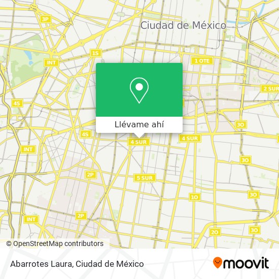 Mapa de Abarrotes Laura