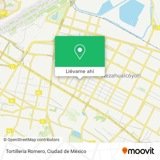 Mapa de Tortilleria Romero