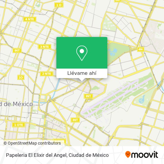Mapa de Papeleria El Elixir del Angel