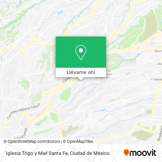 Mapa de Iglesia Trigo y Miel Santa Fe