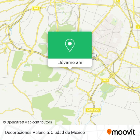 Mapa de Decoraciones Valencia