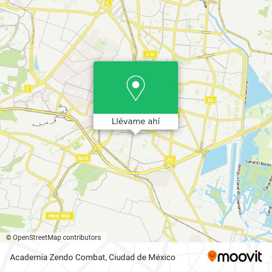 Mapa de Academia Zendo Combat