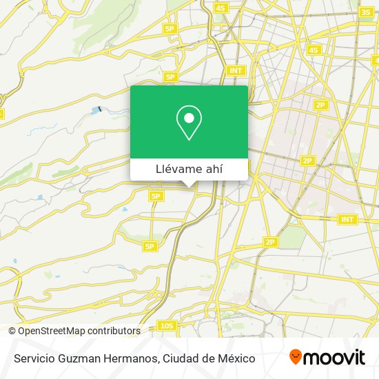 Mapa de Servicio Guzman Hermanos