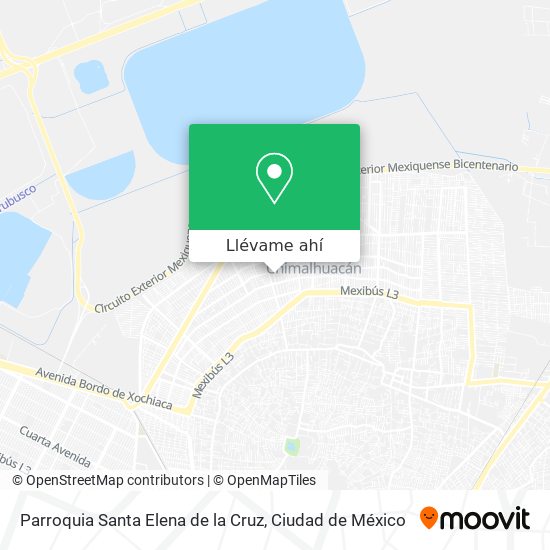 Mapa de Parroquia Santa Elena de la Cruz