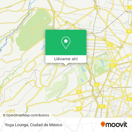Mapa de Yoga Lounge