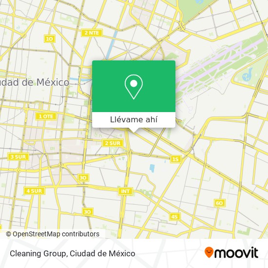 Mapa de Cleaning Group