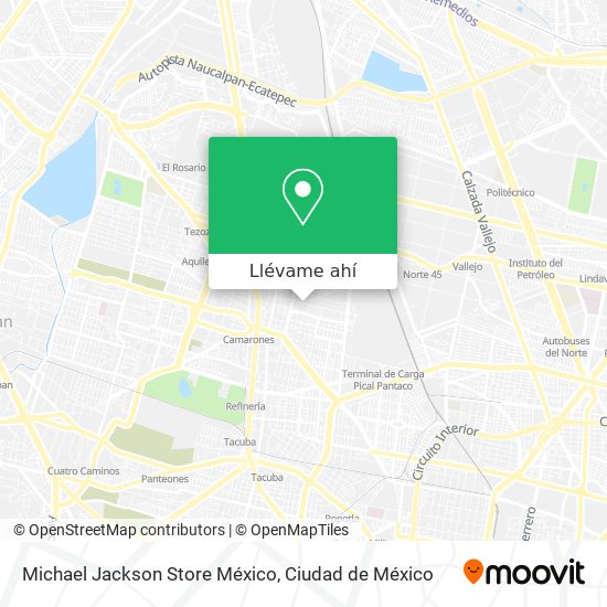 Mapa de Michael Jackson Store México