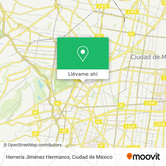 Mapa de Herrería Jiménez Hermanos