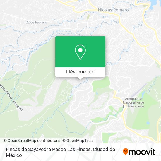 Mapa de Fincas de Sayavedra Paseo Las Fincas