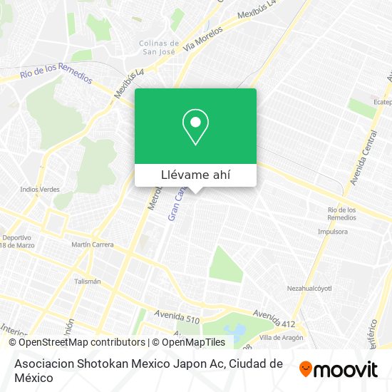 Mapa de Asociacion Shotokan Mexico Japon Ac