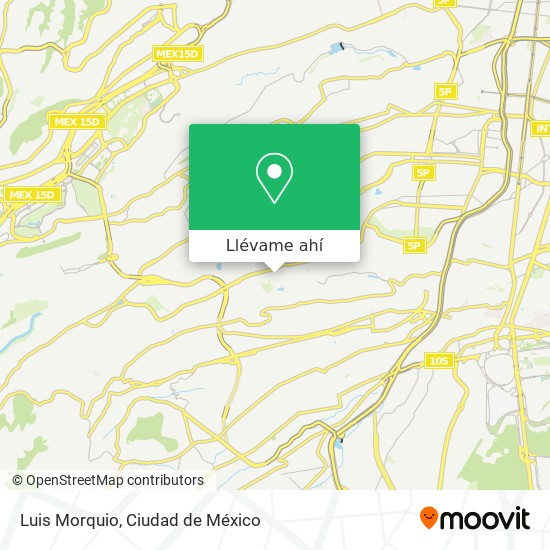 Mapa de Luis Morquio