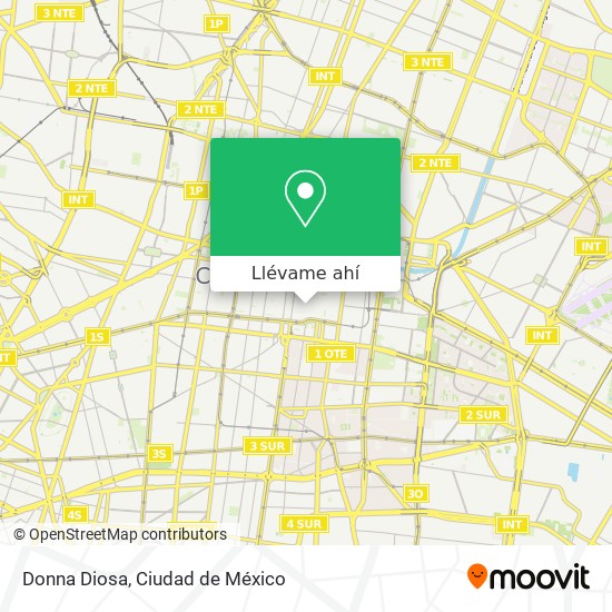 Mapa de Donna Diosa