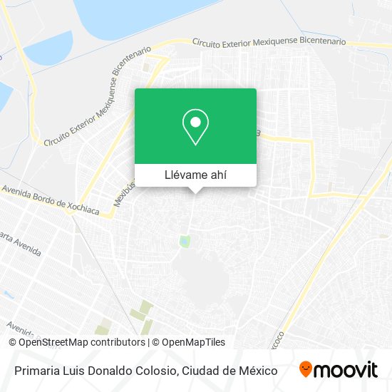 Mapa de Primaria Luis Donaldo Colosio