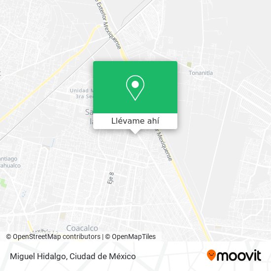 Mapa de Miguel Hidalgo