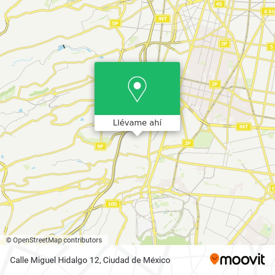 Mapa de Calle Miguel Hidalgo 12