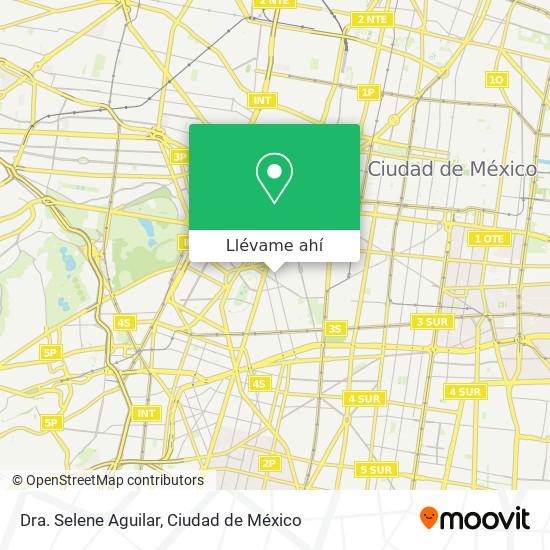 Mapa de Dra. Selene Aguilar