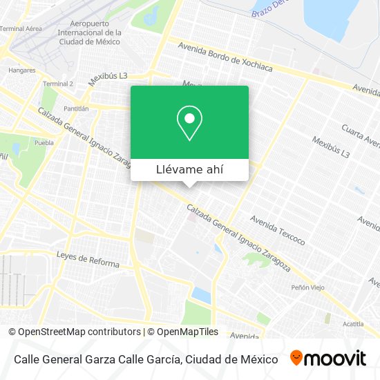 Mapa de Calle General Garza Calle García