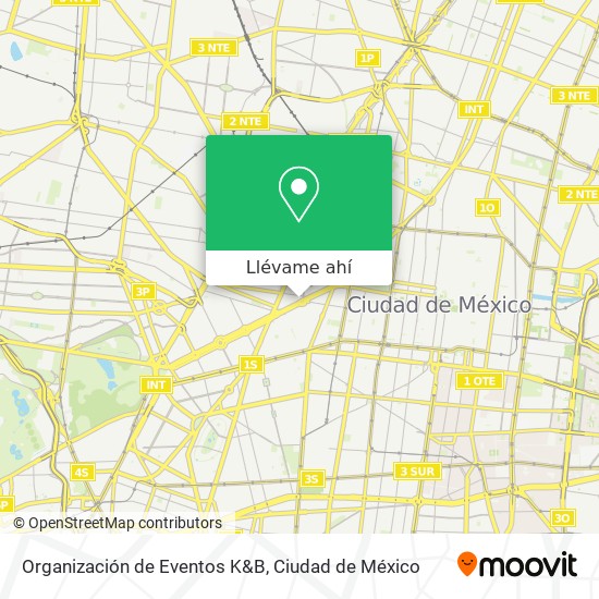 Mapa de Organización de Eventos K&B