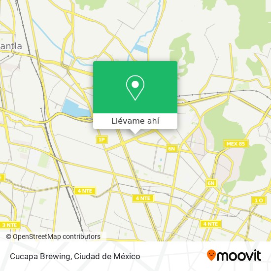 Mapa de Cucapa Brewing