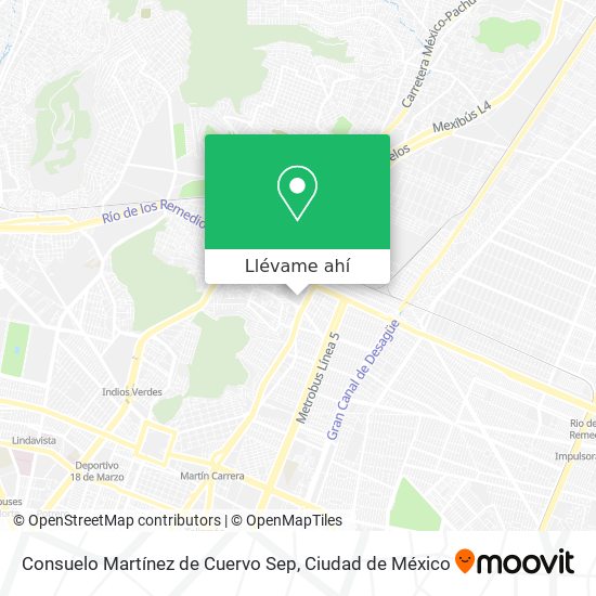 Mapa de Consuelo Martínez de Cuervo Sep