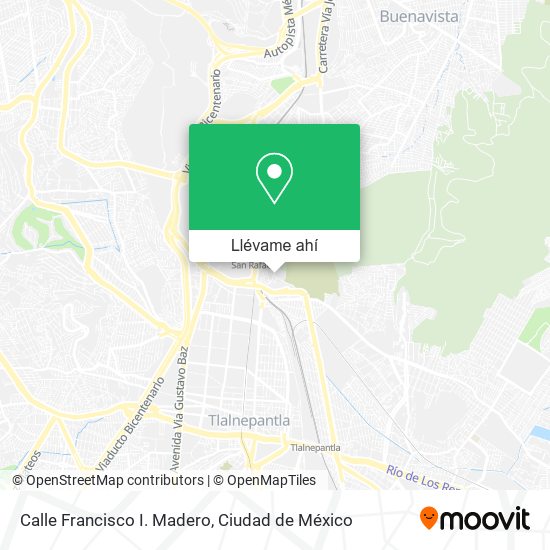 Mapa de Calle Francisco I. Madero