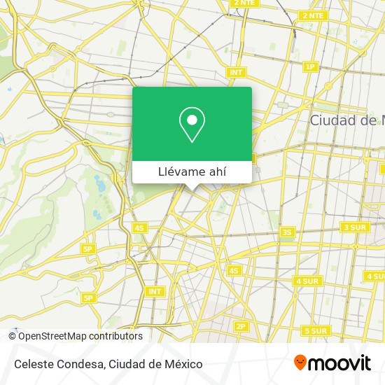 Mapa de Celeste Condesa