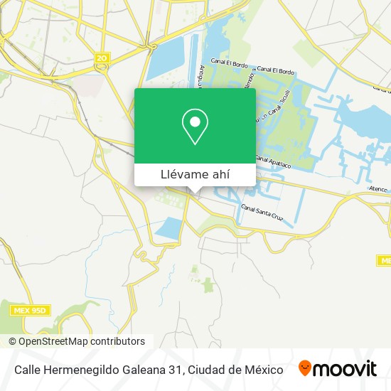 Mapa de Calle Hermenegildo Galeana 31