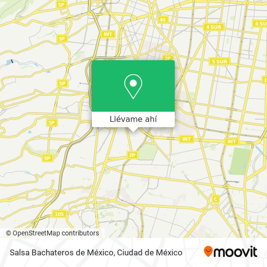 Mapa de Salsa Bachateros de México