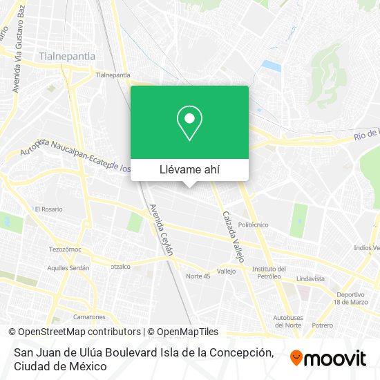 Mapa de San Juan de Ulúa Boulevard Isla de la Concepción