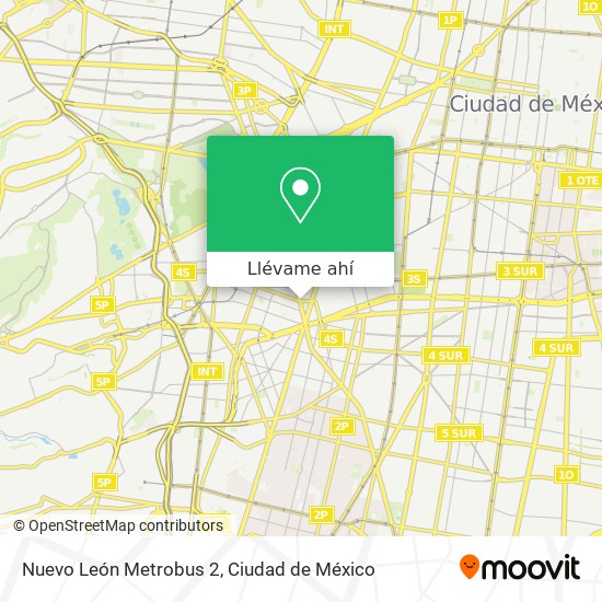 Mapa de Nuevo León Metrobus 2